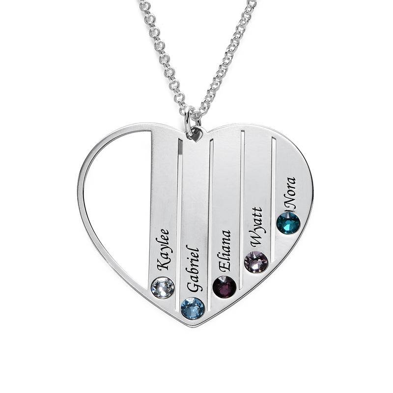 Best Gifts for Mom - Mom Birthstone Necklace in Silver Sterling - Necklaces for Mom
