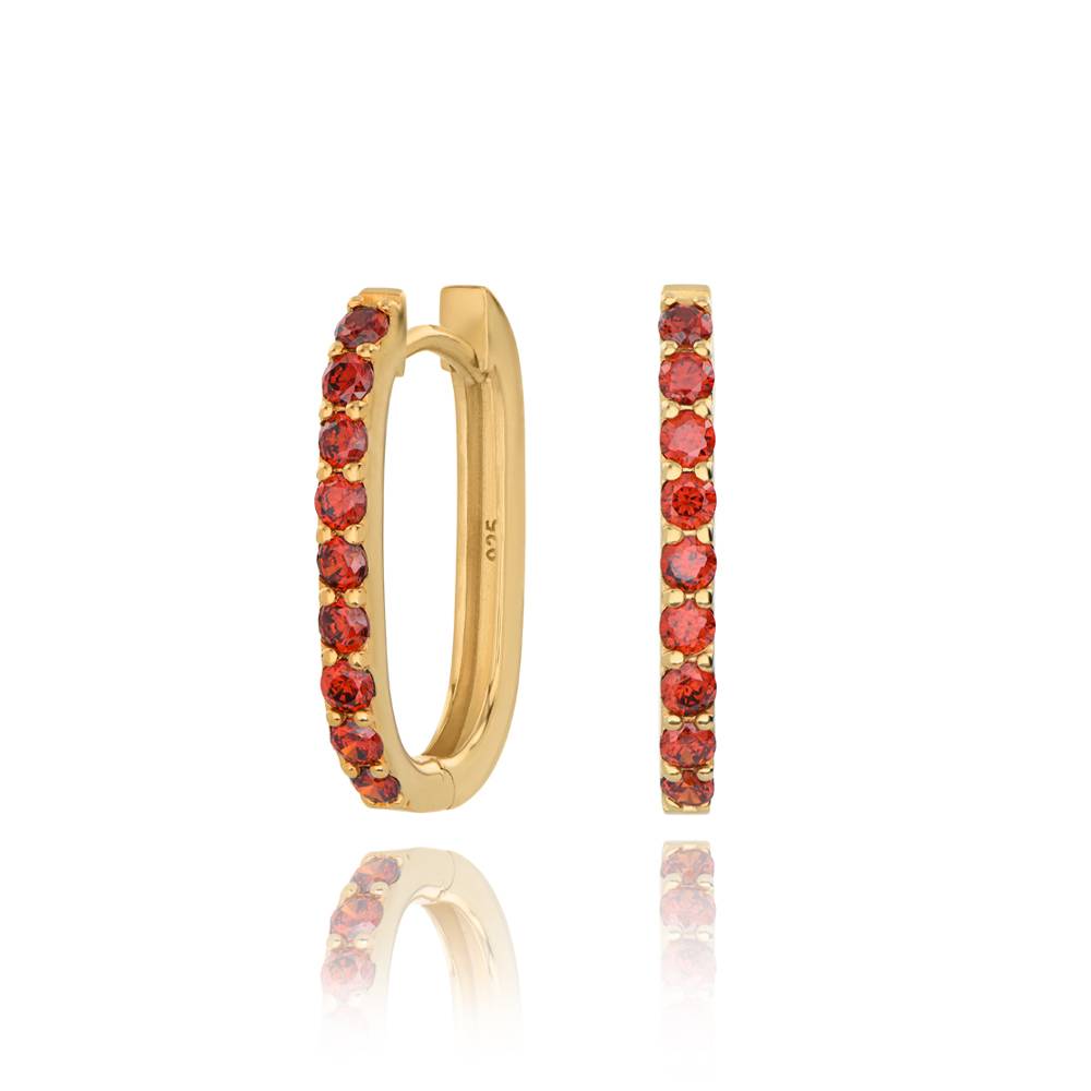 Monica CZ Huggies in 18K Gold Vermeil
