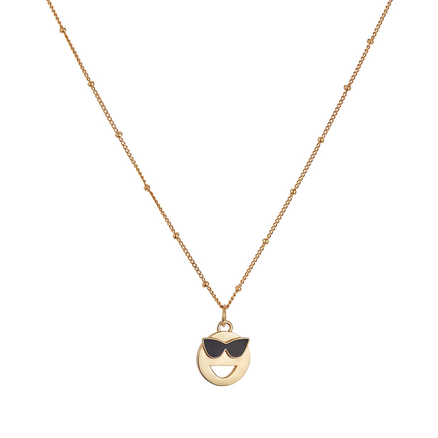 Mood Pendant Necklace Cool - Gold