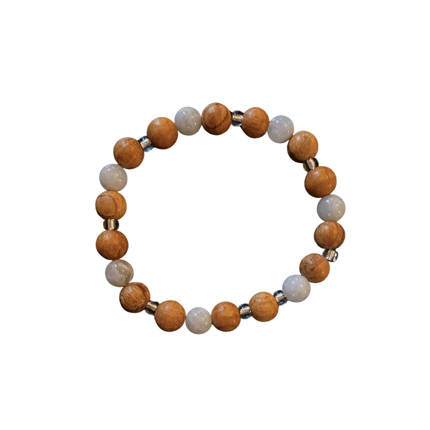 Moonstone Palo Santo Bracelet