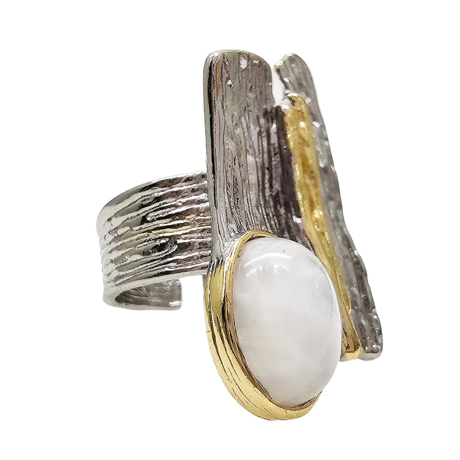 Moonstone Setting Statement Ring