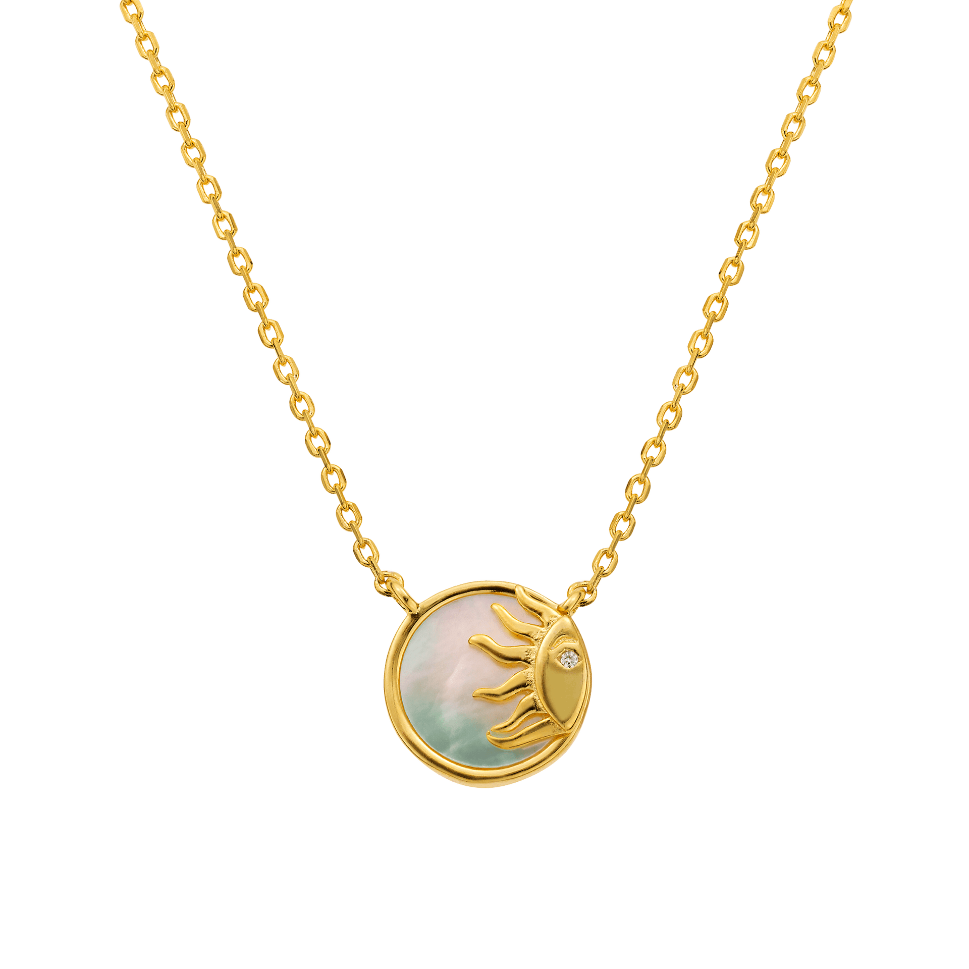 Mother Of Pearl Sunshine Pendant