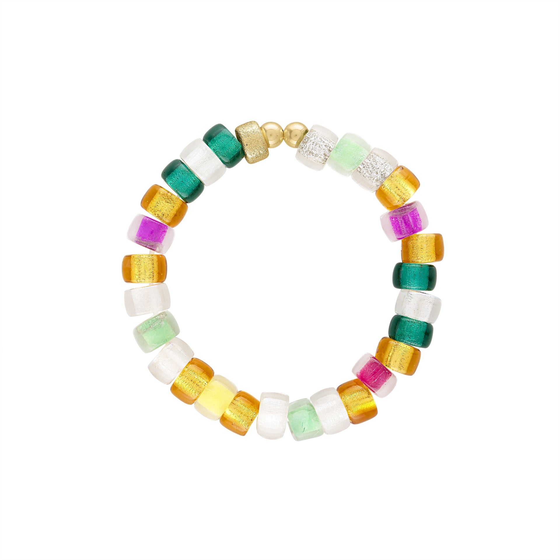 Phoebe Glass Bead Bracelet