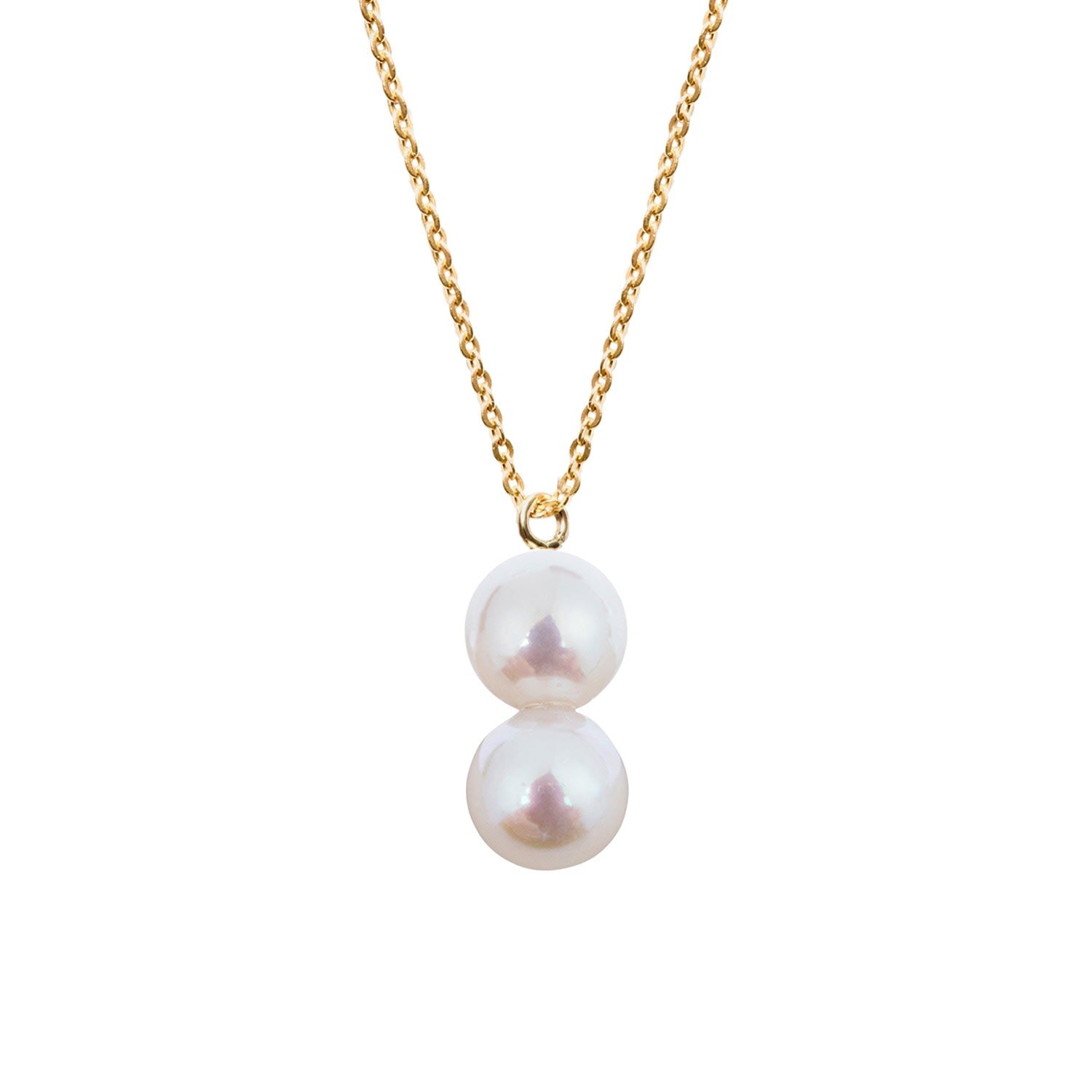 Dua Pearl Solid Gold Necklace