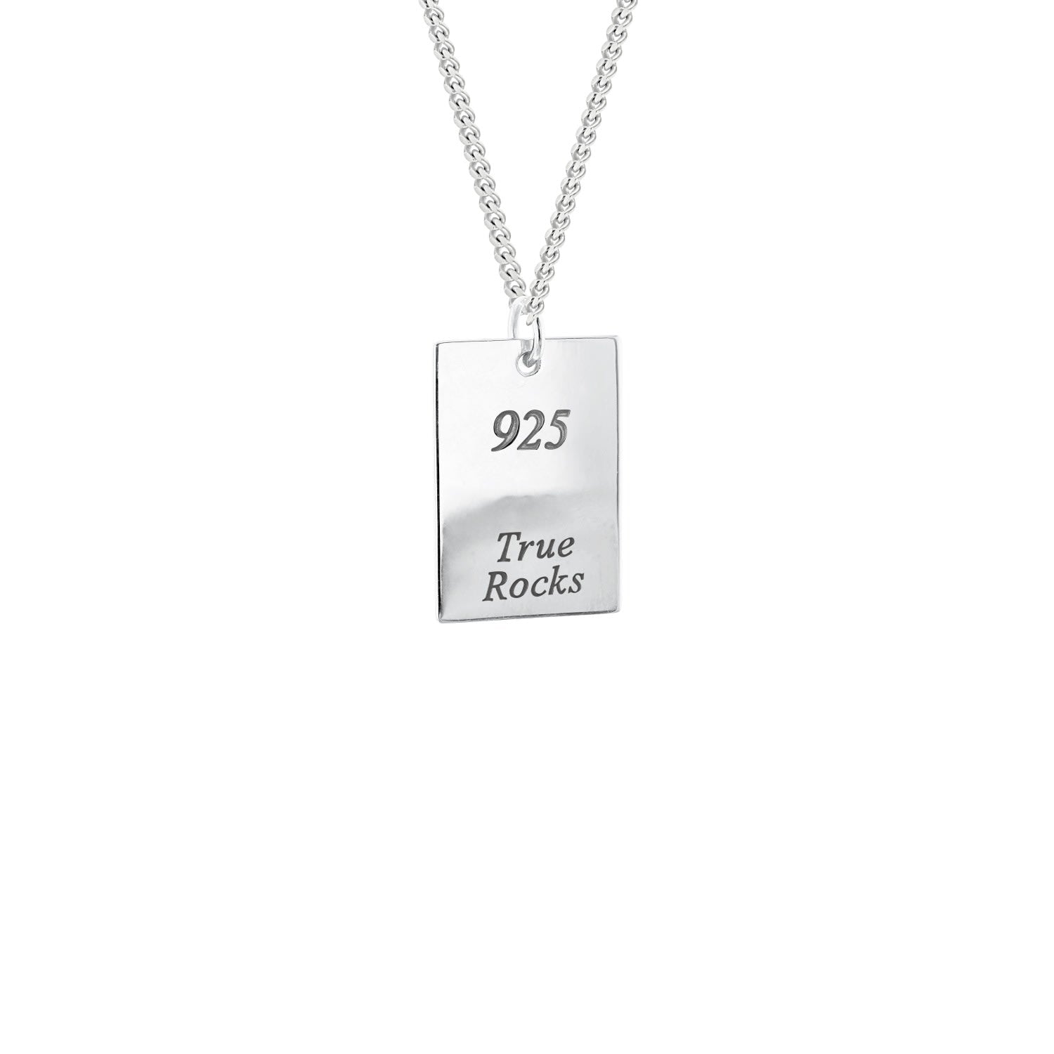 Access All Areas Pass Pendant Sterling Silver