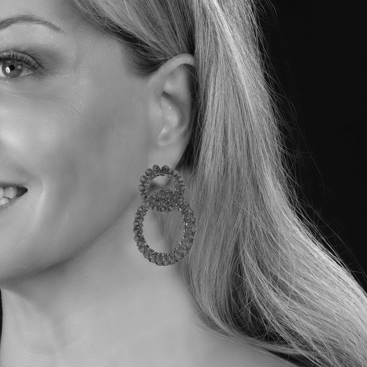 Multi & Color Ellie Handmade Crochet Earrings