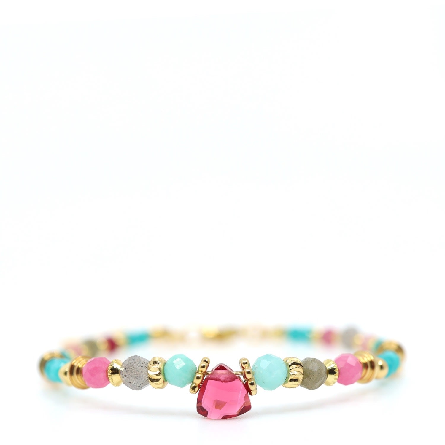 Multi Colored Beaded Bracelet