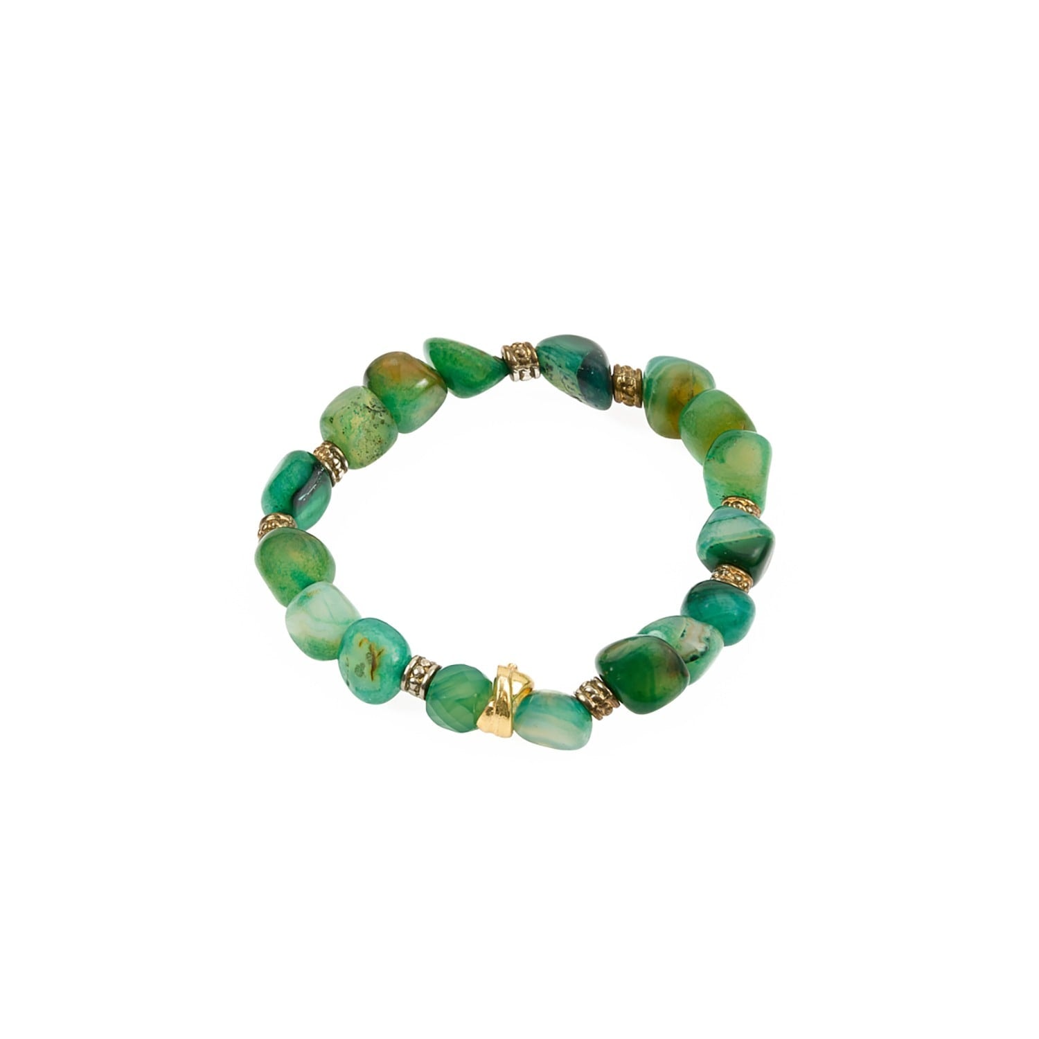 Green Agate Natural Stone Bracelet