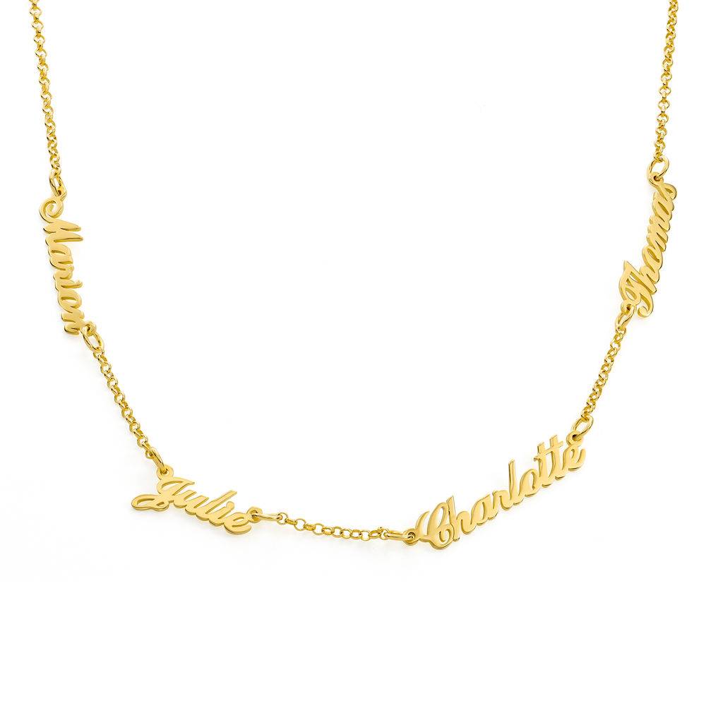 Heritage Multiple Name Necklace in Gold Plating