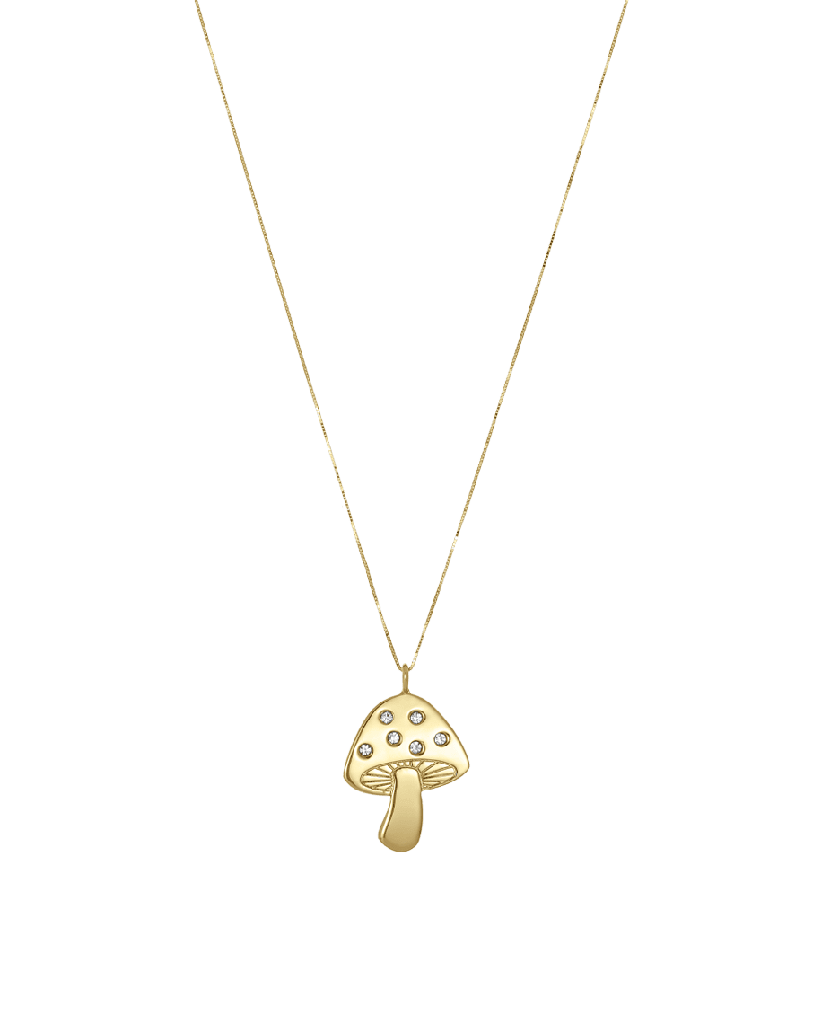 Mushroom Necklace