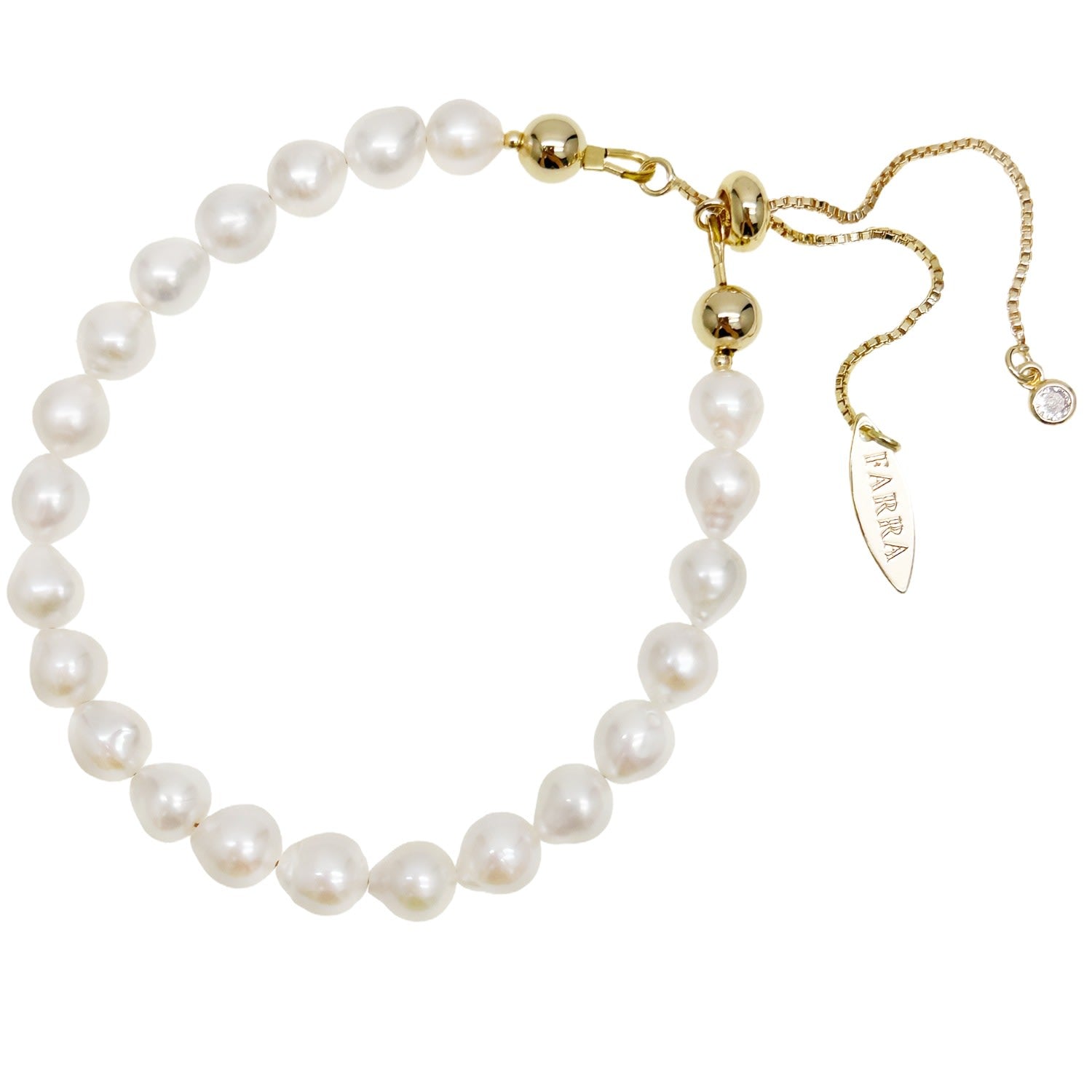 Must-Have Freshwater Pearls Beaded Adjustable Bracelet