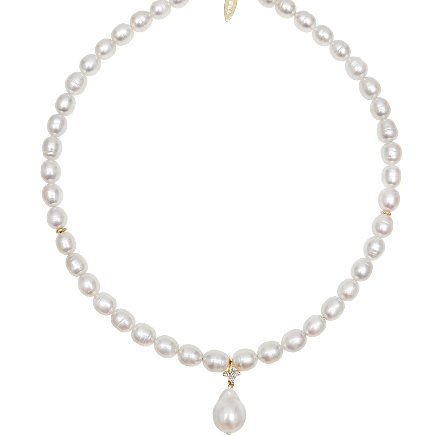 Must-Have Freshwater Pearls With Baroque Pearl Pendant Necklace
