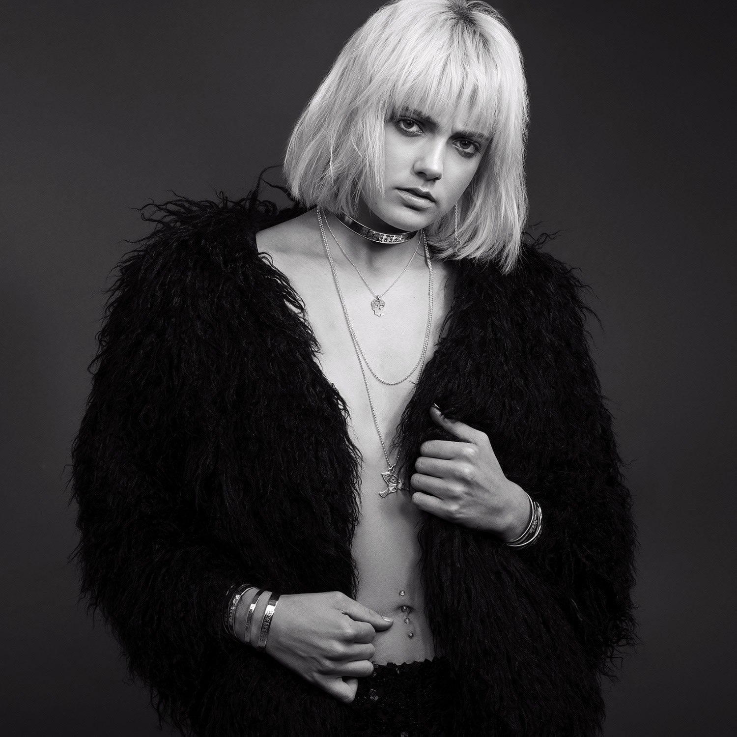 Small Gold Sugar Skull Cross Pendant Necklace