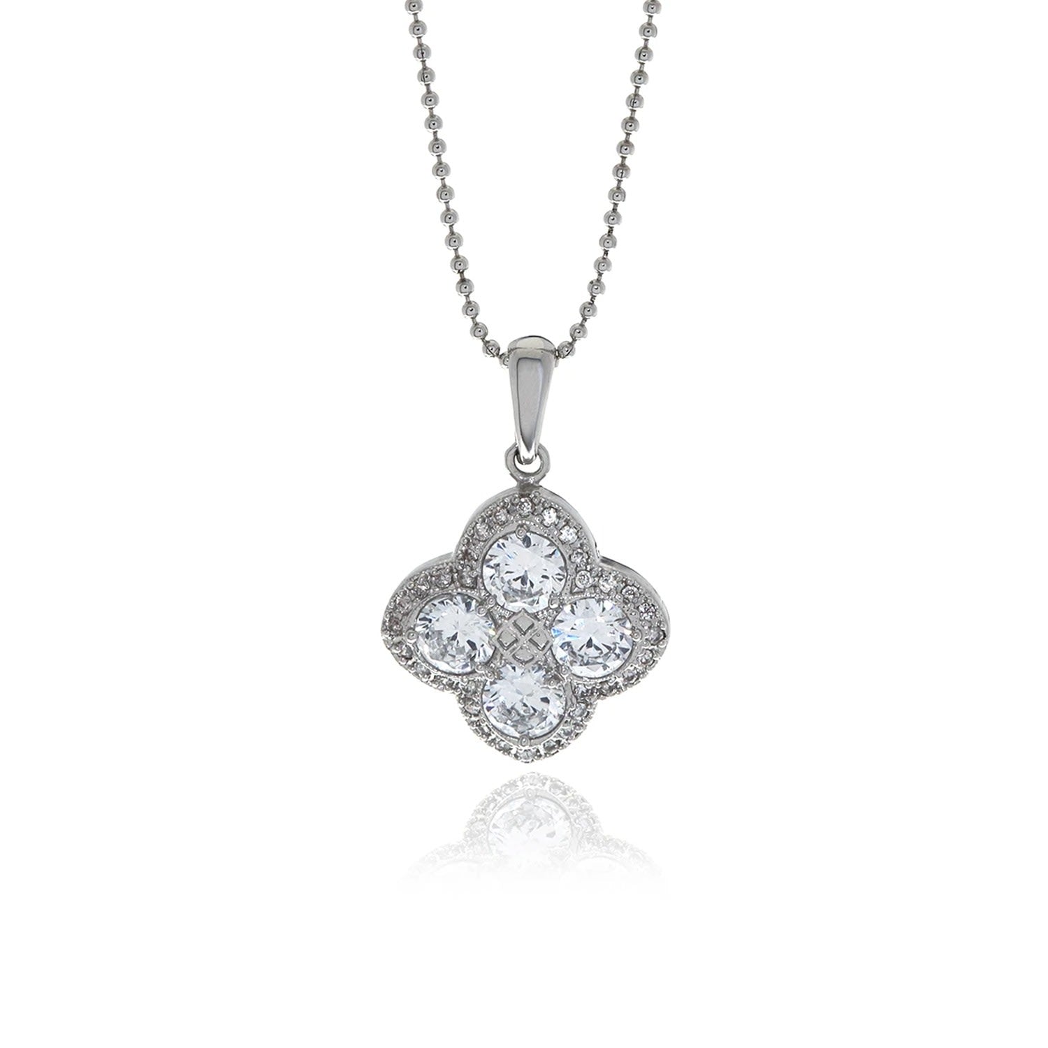 Chandelier Diamond Flower Pendant