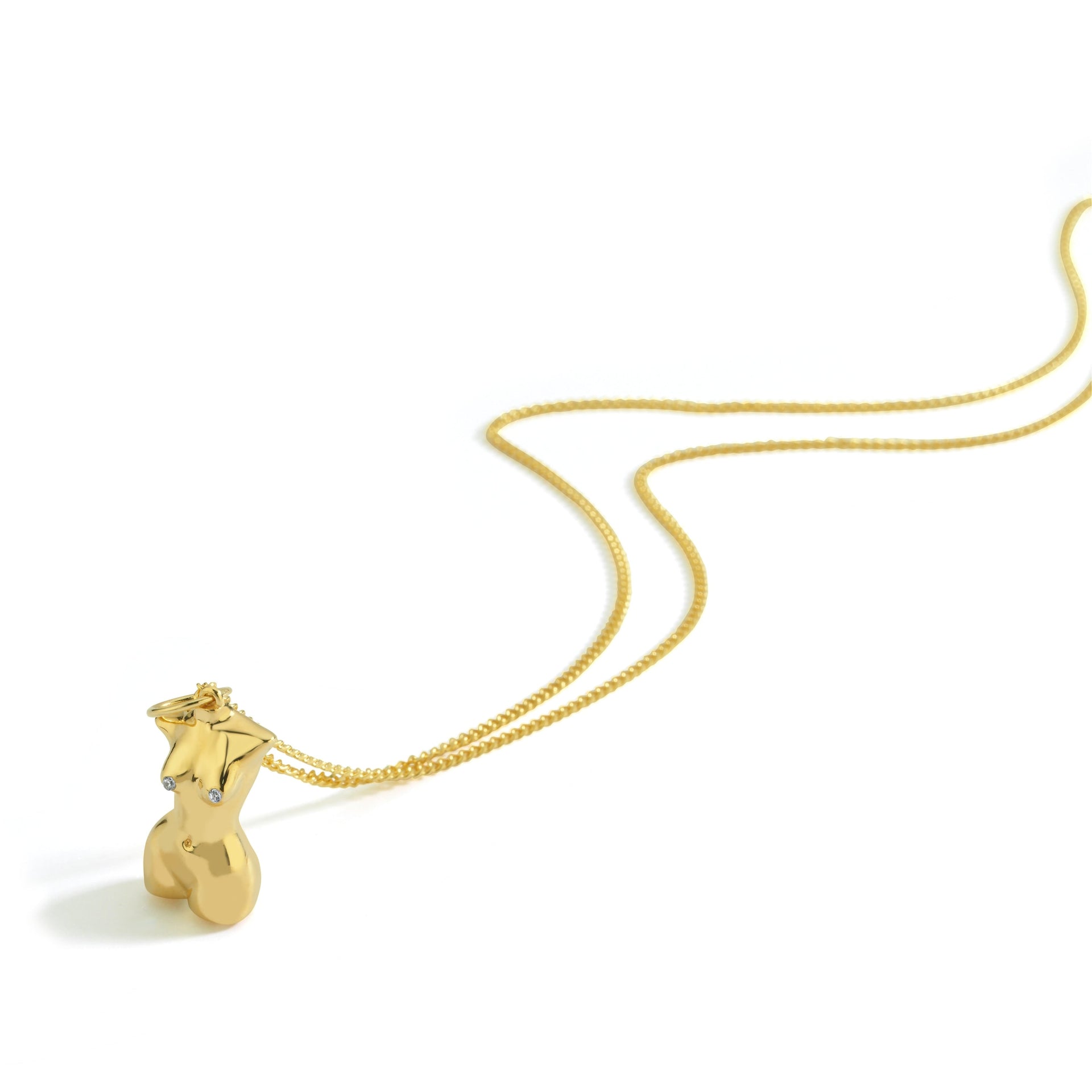 My Girl Pendant Necklace Gold