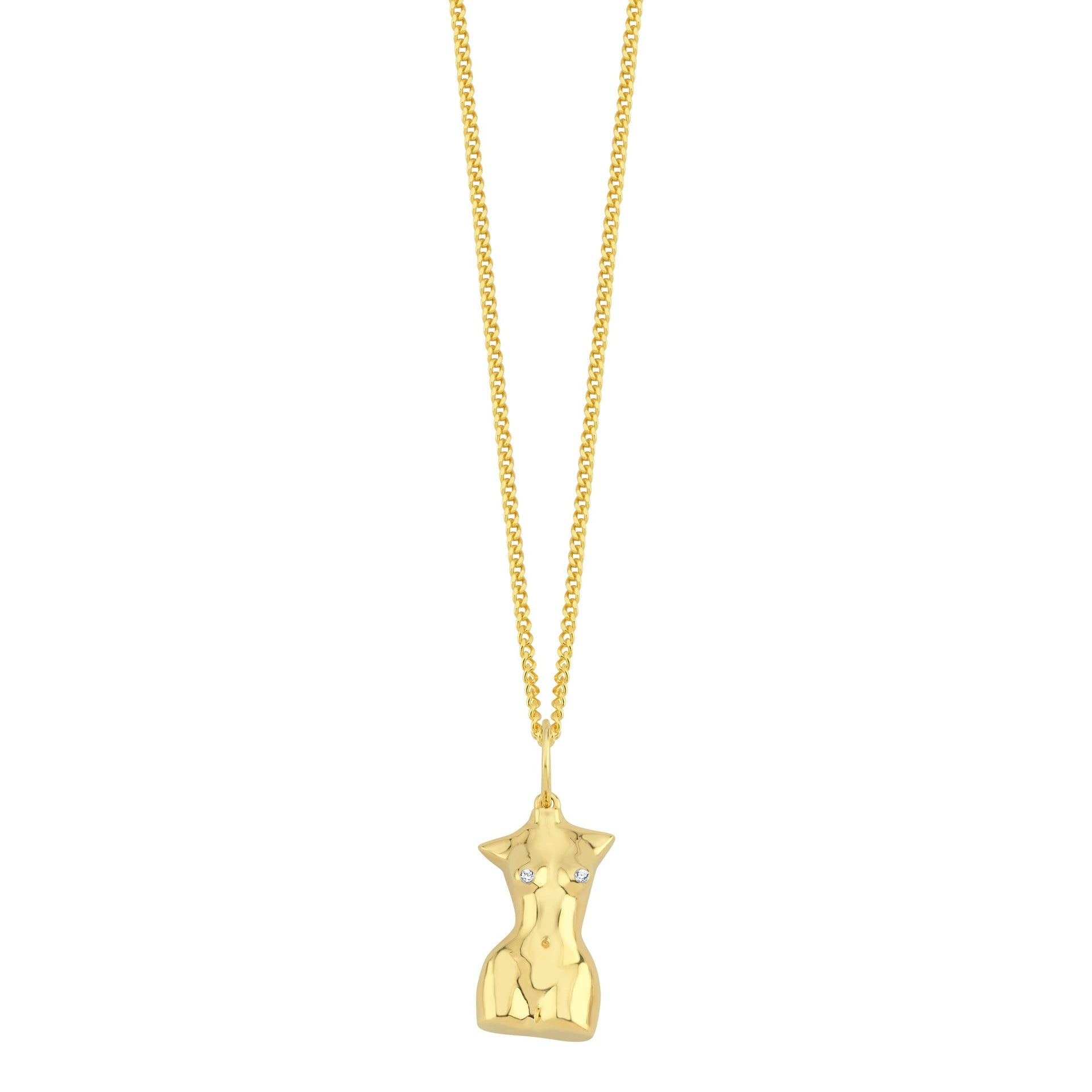 My Girl Pendant Necklace Gold