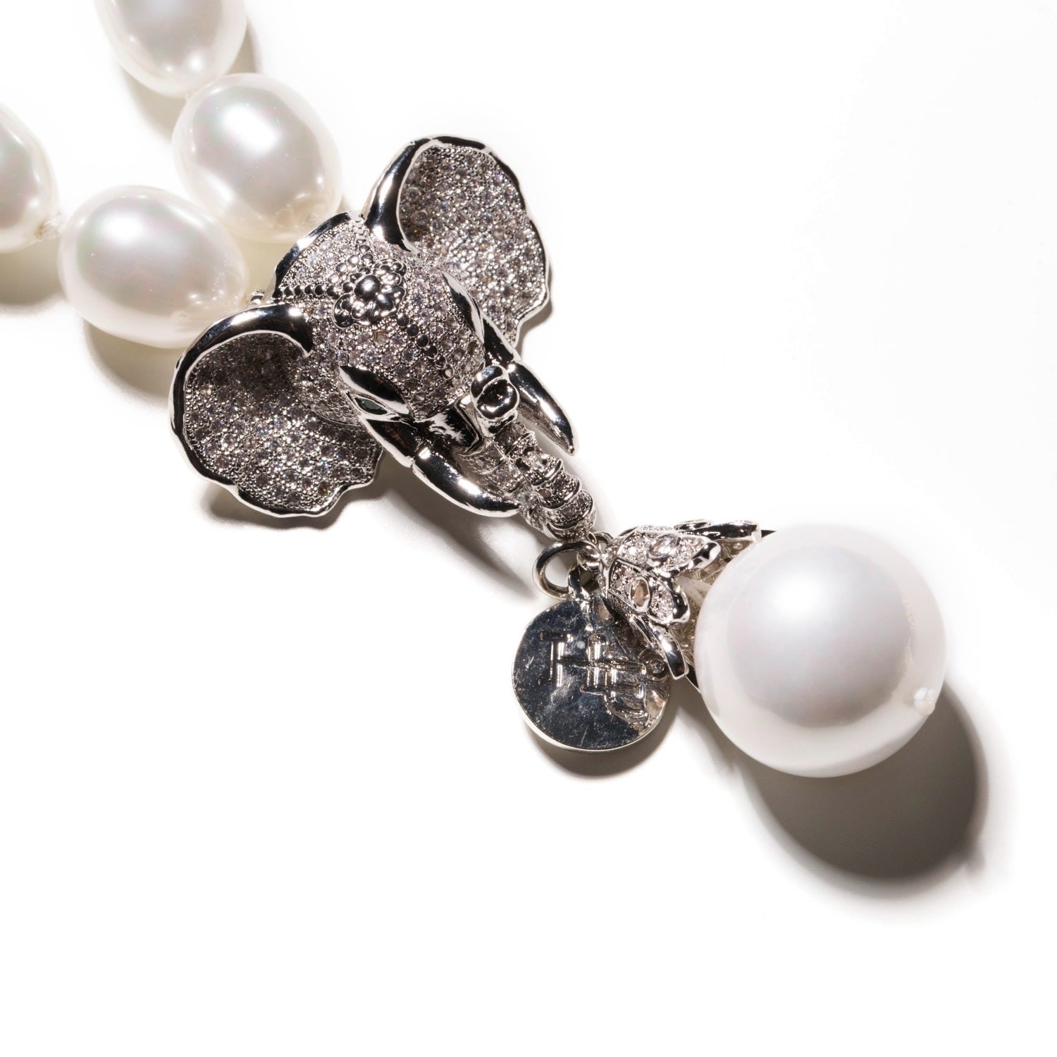 Elepanth Mother Of Pearl Necklace