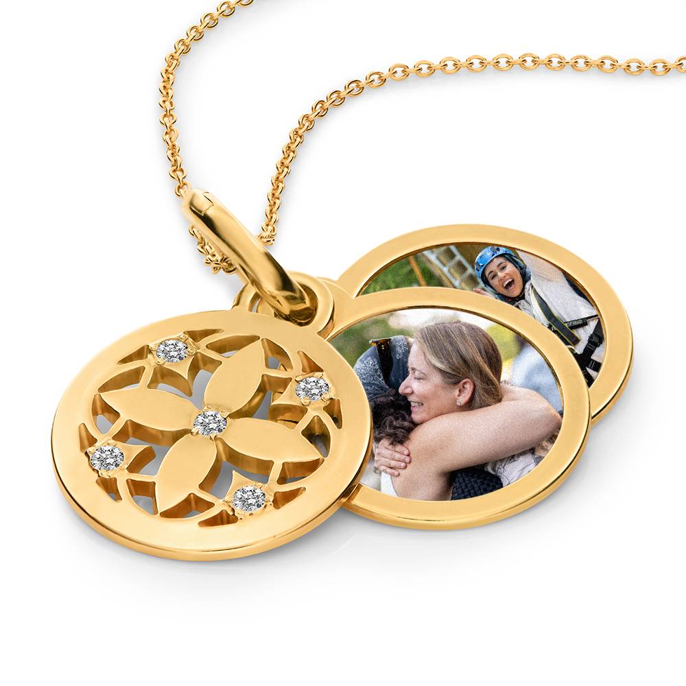MYKA x The Breasties Photo Pendant Necklace - photo inside necklace
