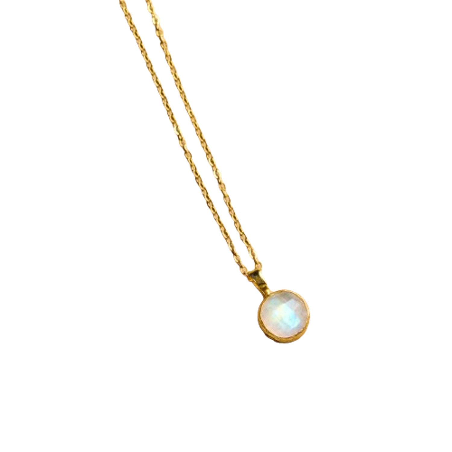 Myra Necklace - White Quartz