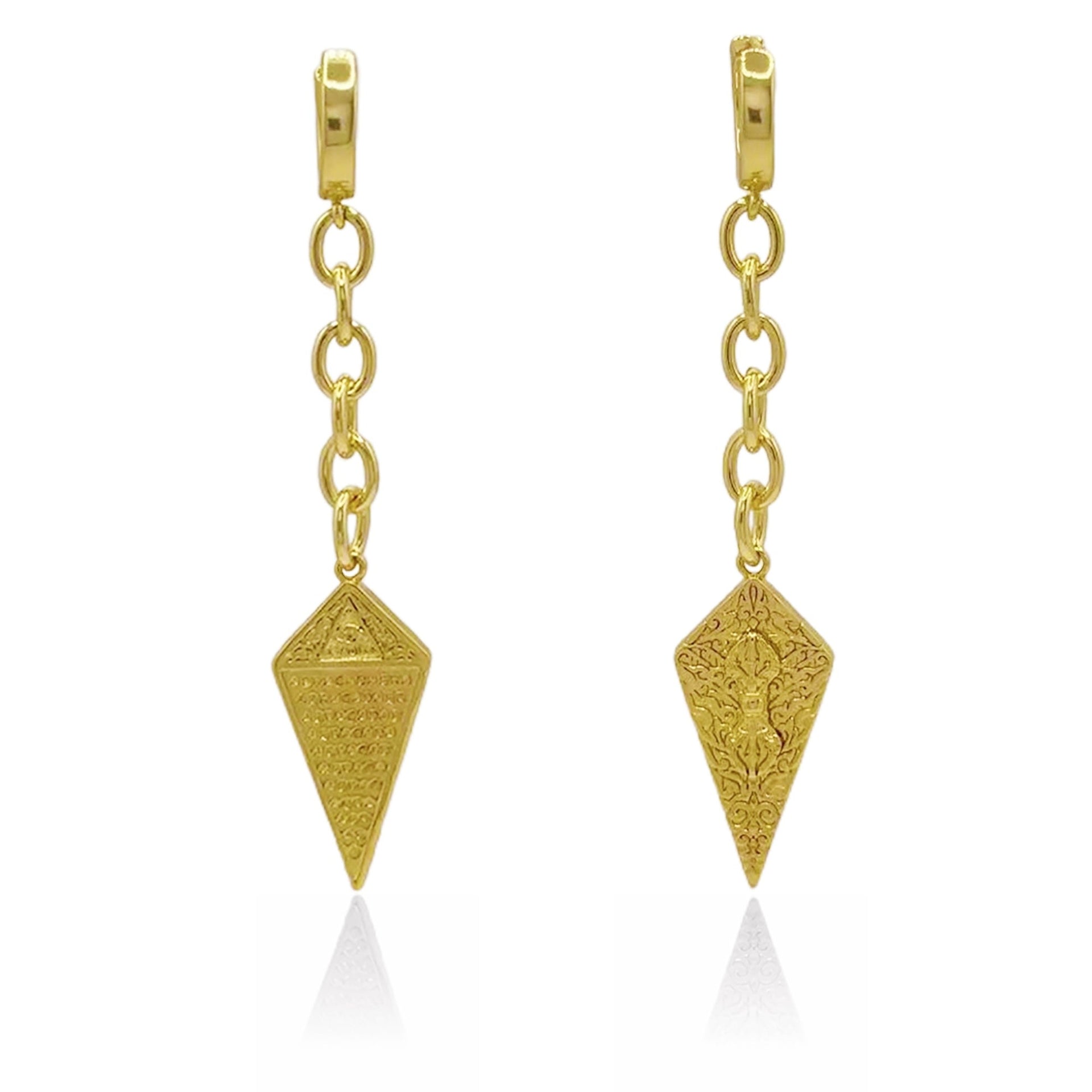 Mystic Abracadabra Gold Plating Earrings