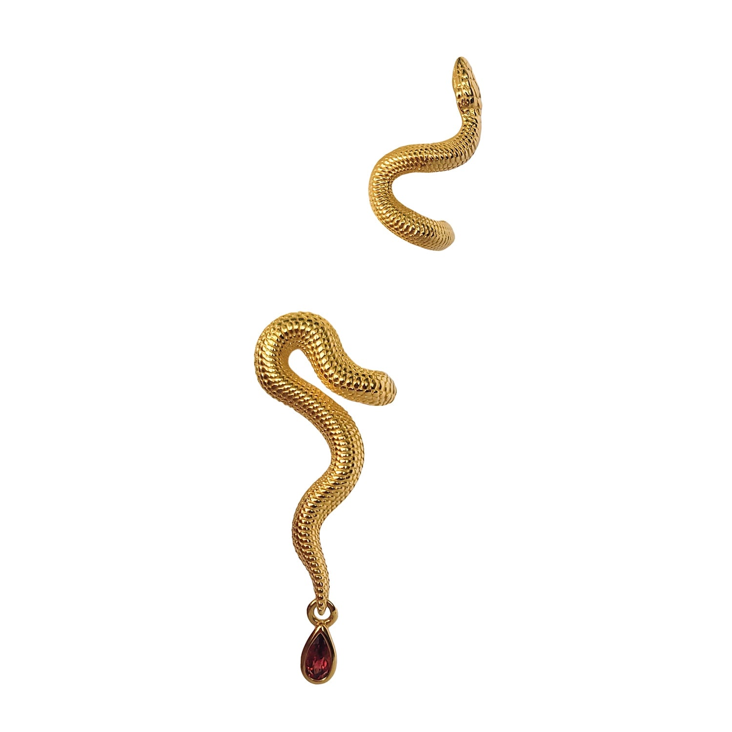 Mythical Serpent Ear Cuff & Earrings *Sold Seperatly*