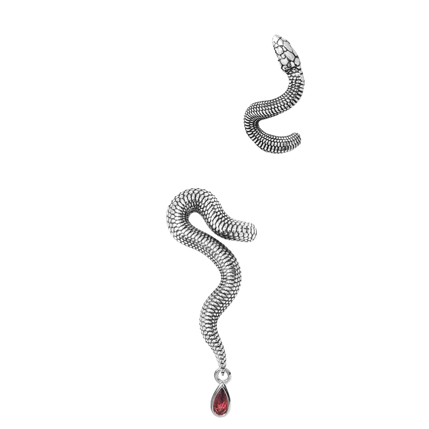 Mythical Serpent Sterling Silver Ear Cuff & Earrings *Sold Seperatly*