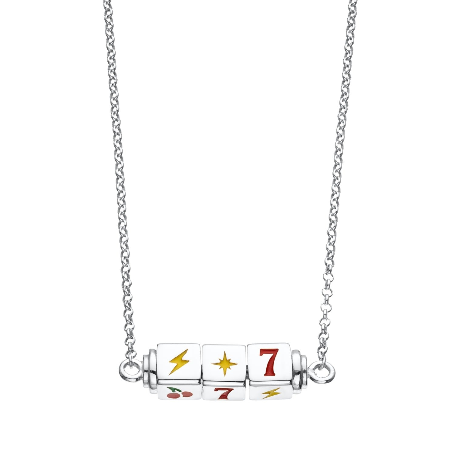 Silver Vegas Baby Necklace
