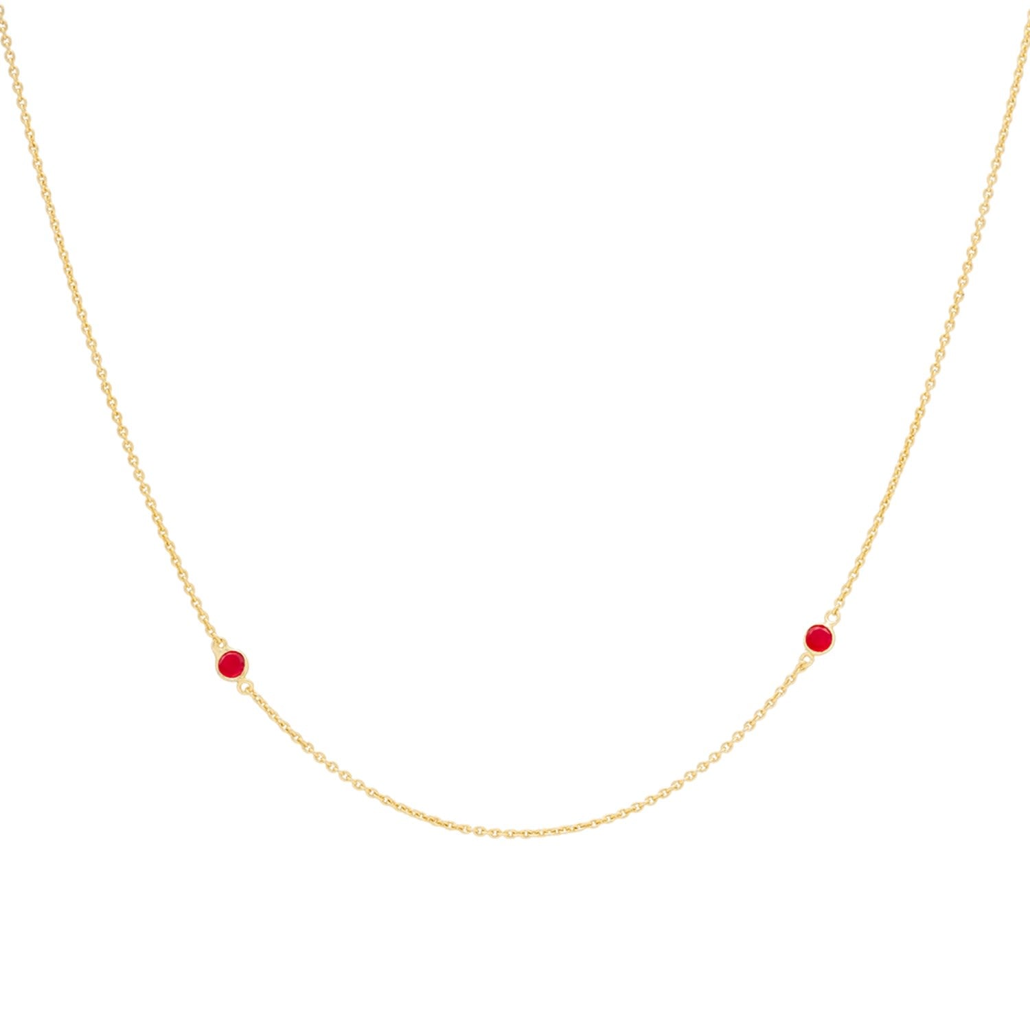 Scorpion Goldplated Birthstone Chain