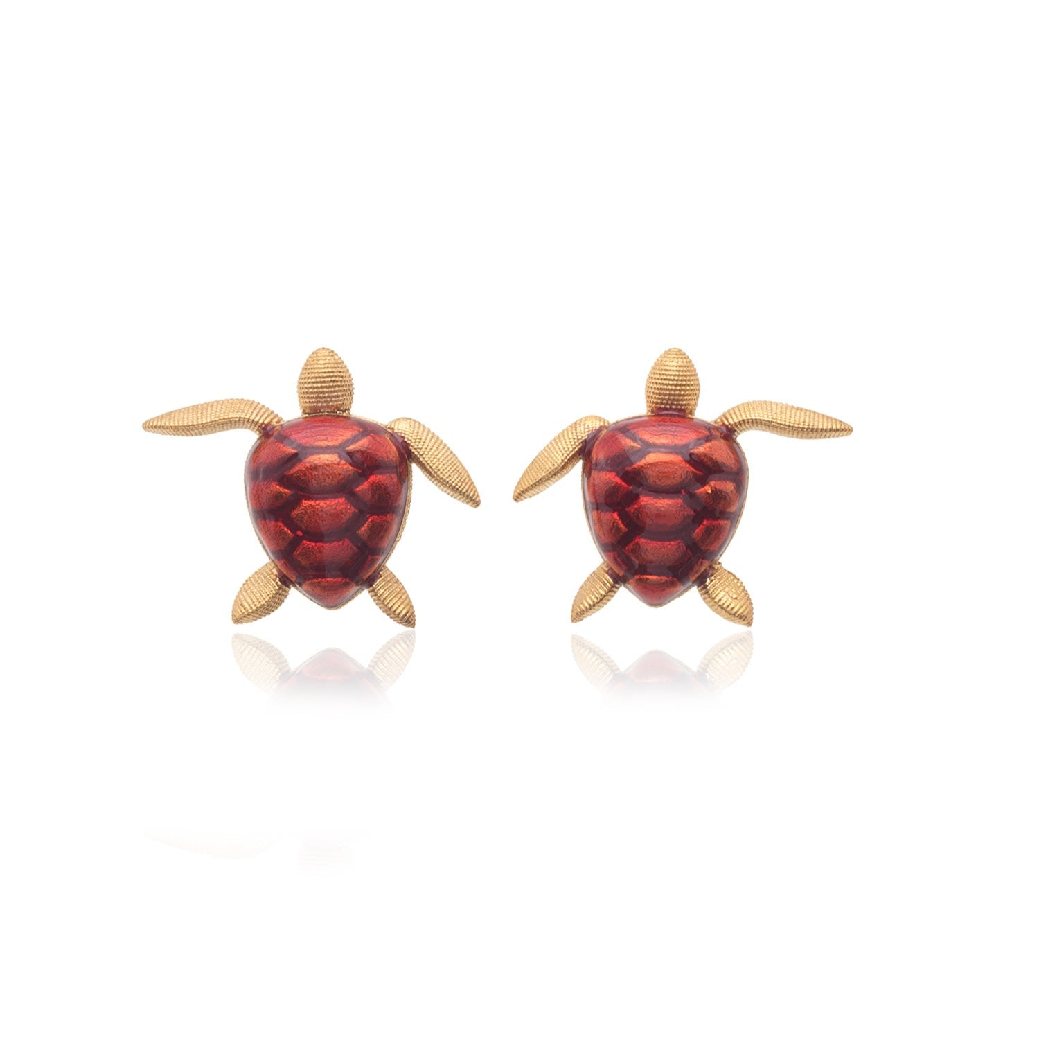Red Sea Turtle Earrings