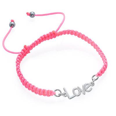 Friendship Bracelet - Name Bracelet on Shamballa Cord