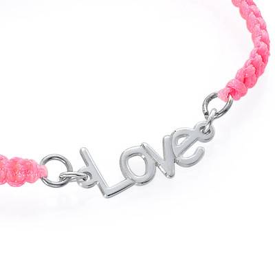 Friendship Bracelet - Name Bracelet on Shamballa Cord