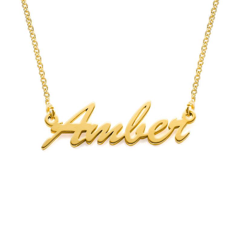 Name Necklace in Gold Vermeil - Gold Name Necklace