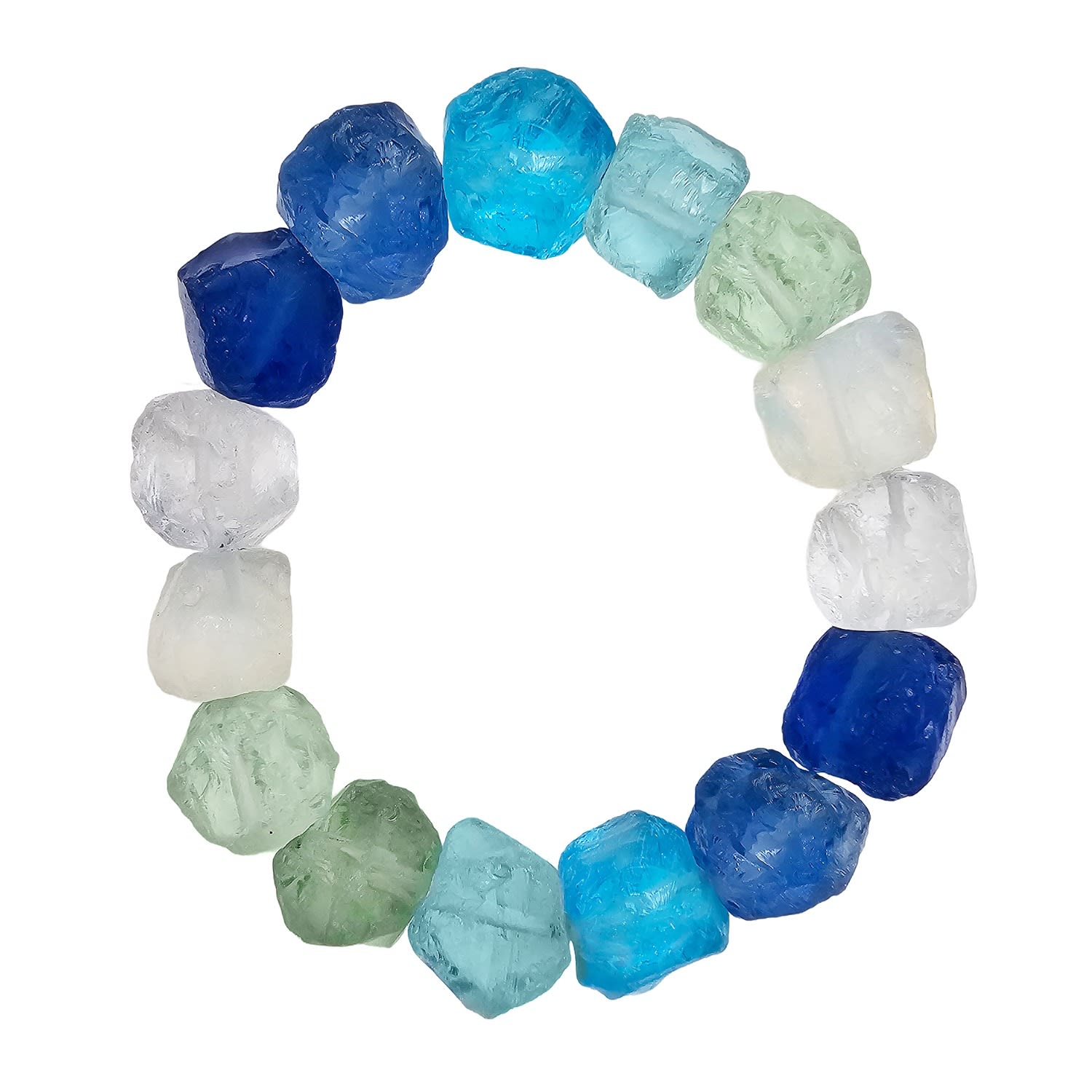 Natural Colorful Quartz Bracelet