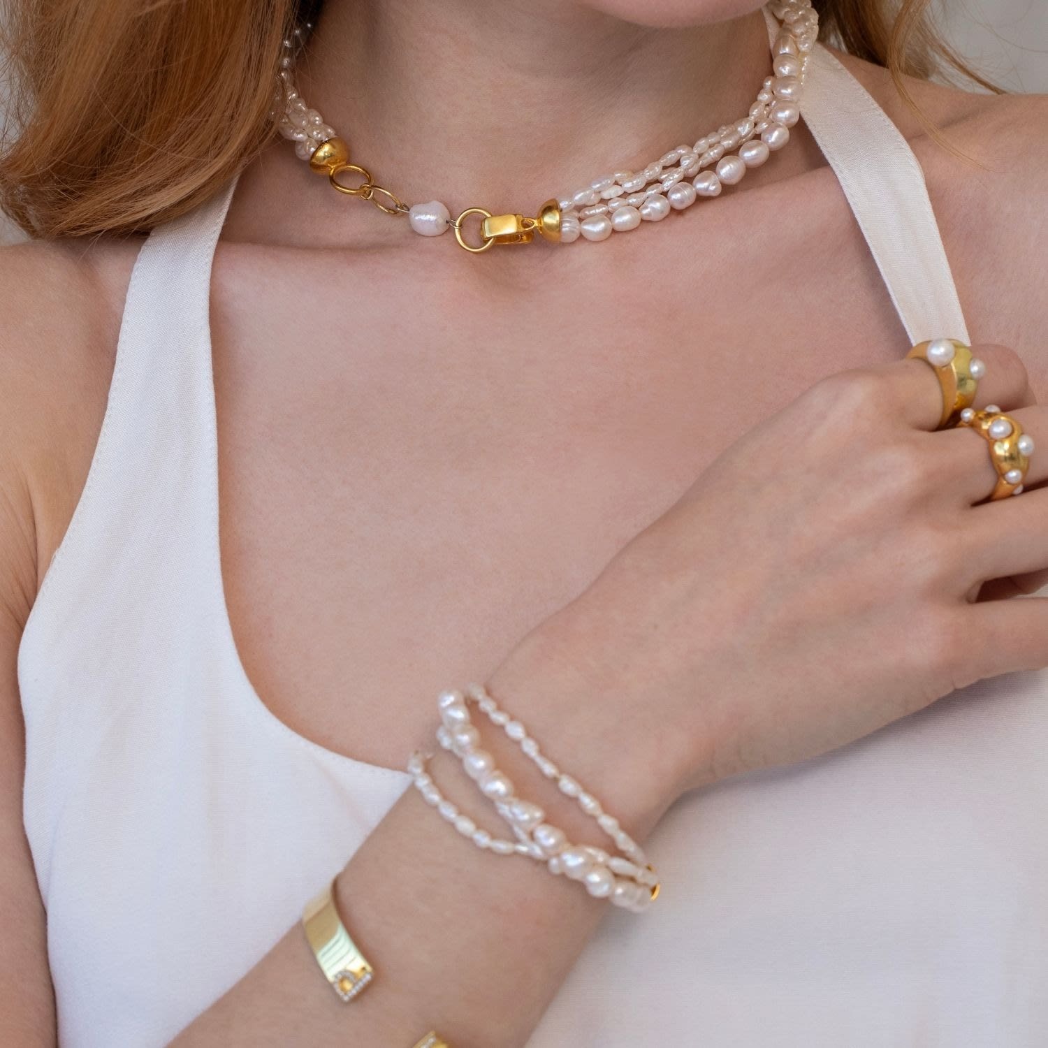 Natural Ocean Pearl Bracelet