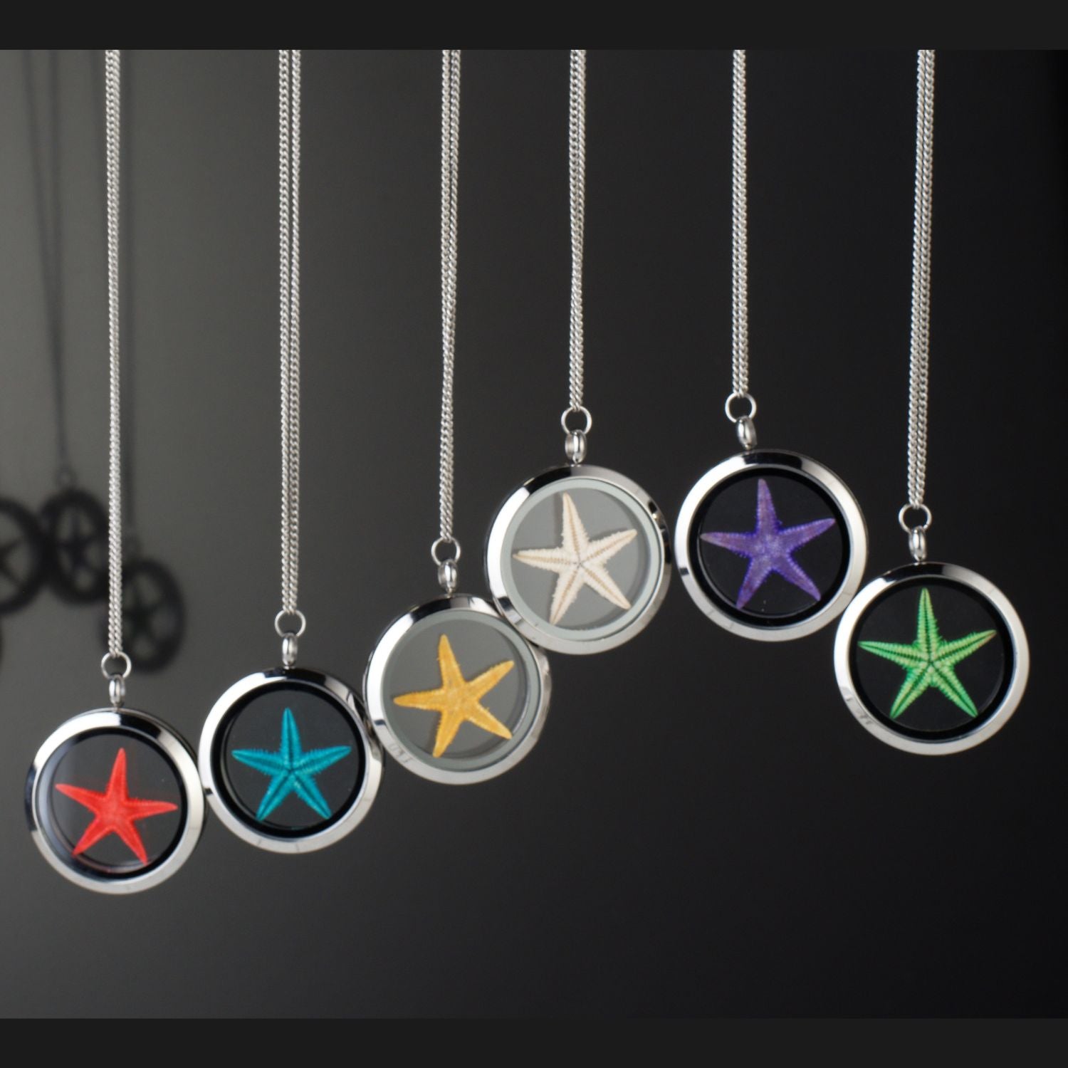 Designer Jewelry - Star Necklace With Natural Starfish - Beach Collection