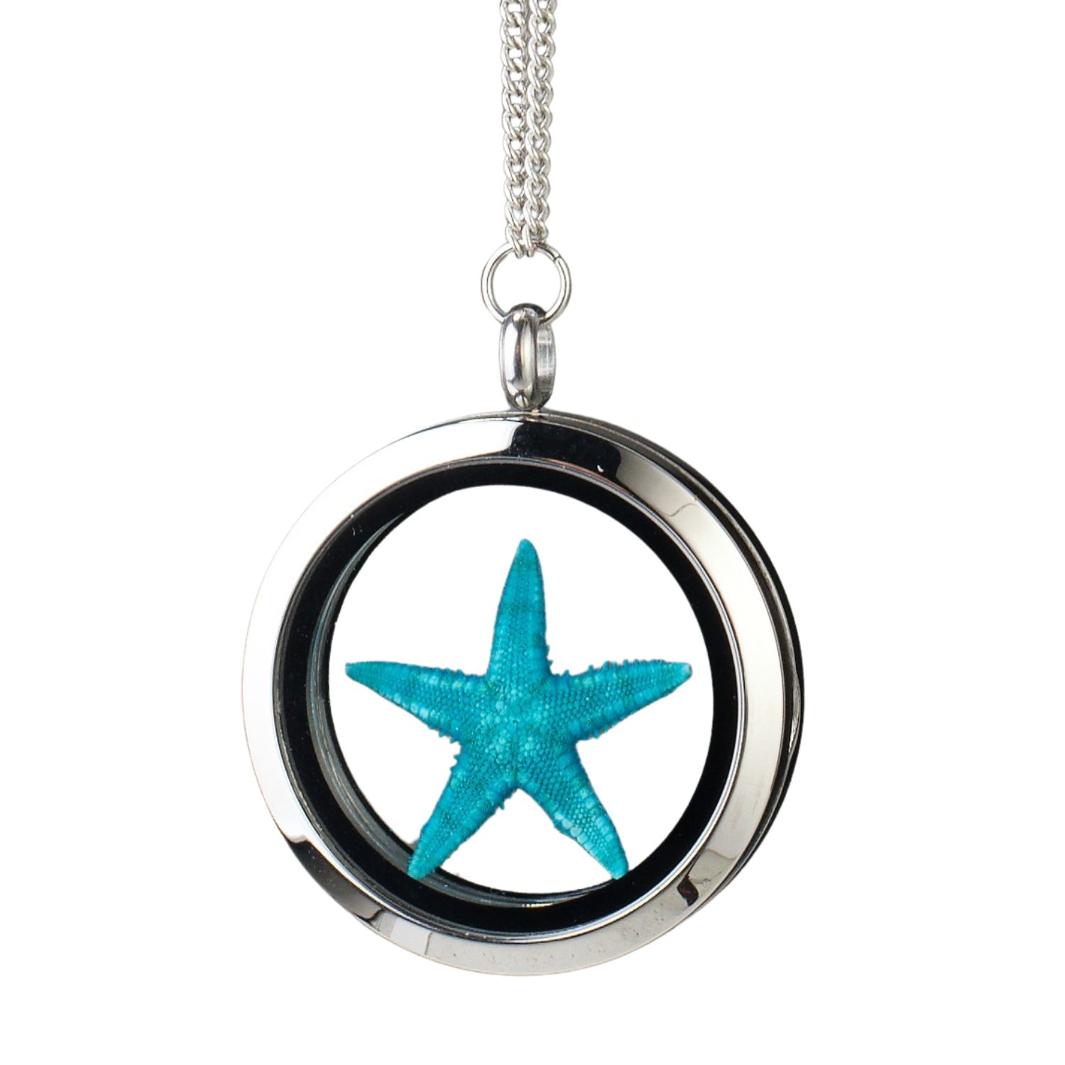 Designer Jewelry Necklace With Blue Starfish
