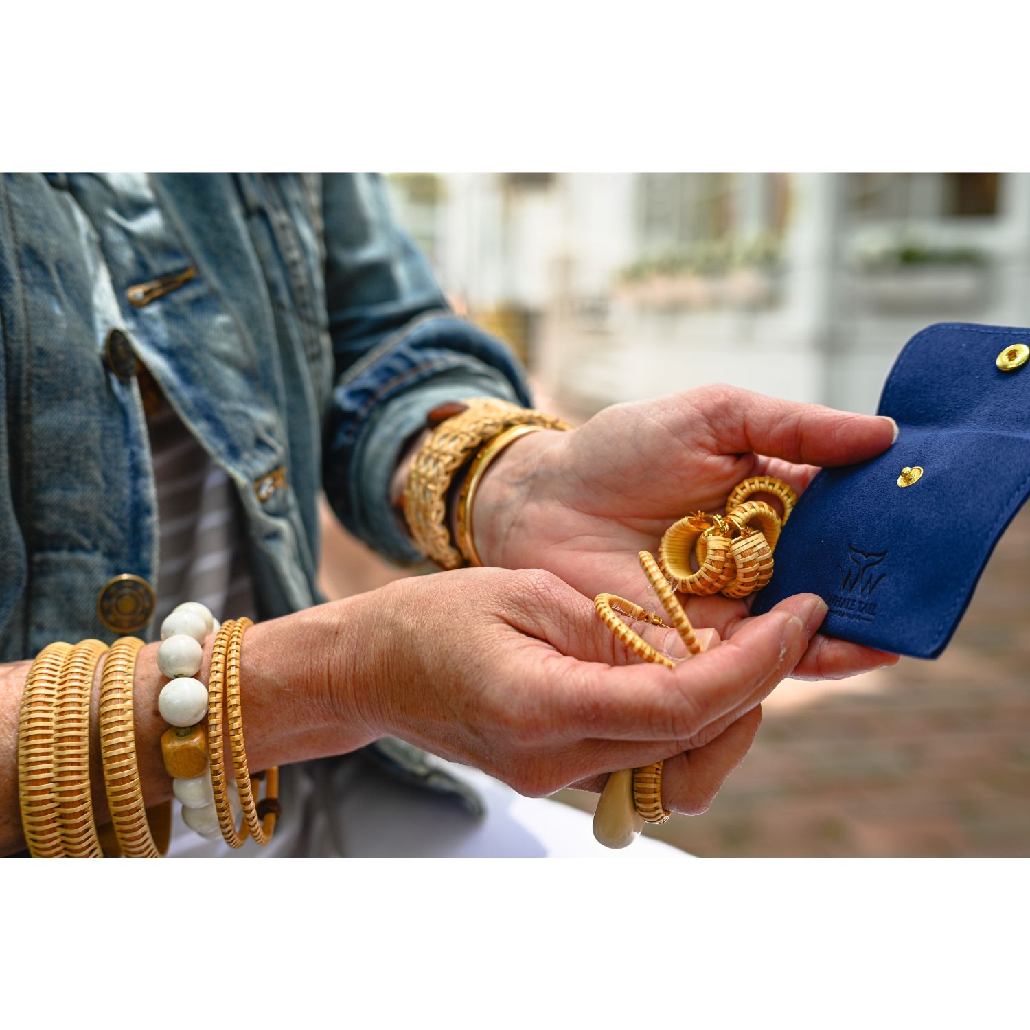 Nautically Charmed Cabin Boy Bangle - Nantucket Basket