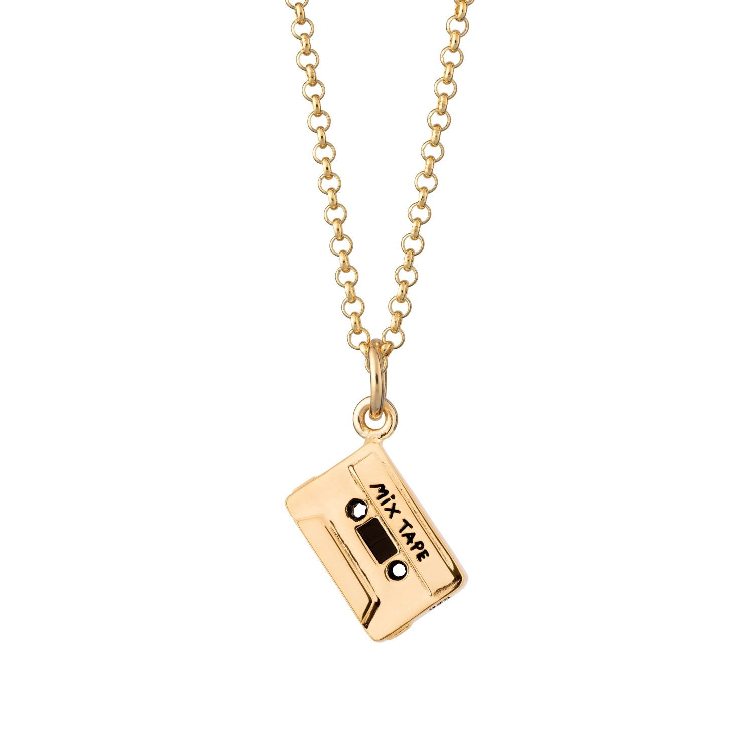 Gold Mix Tape Necklace