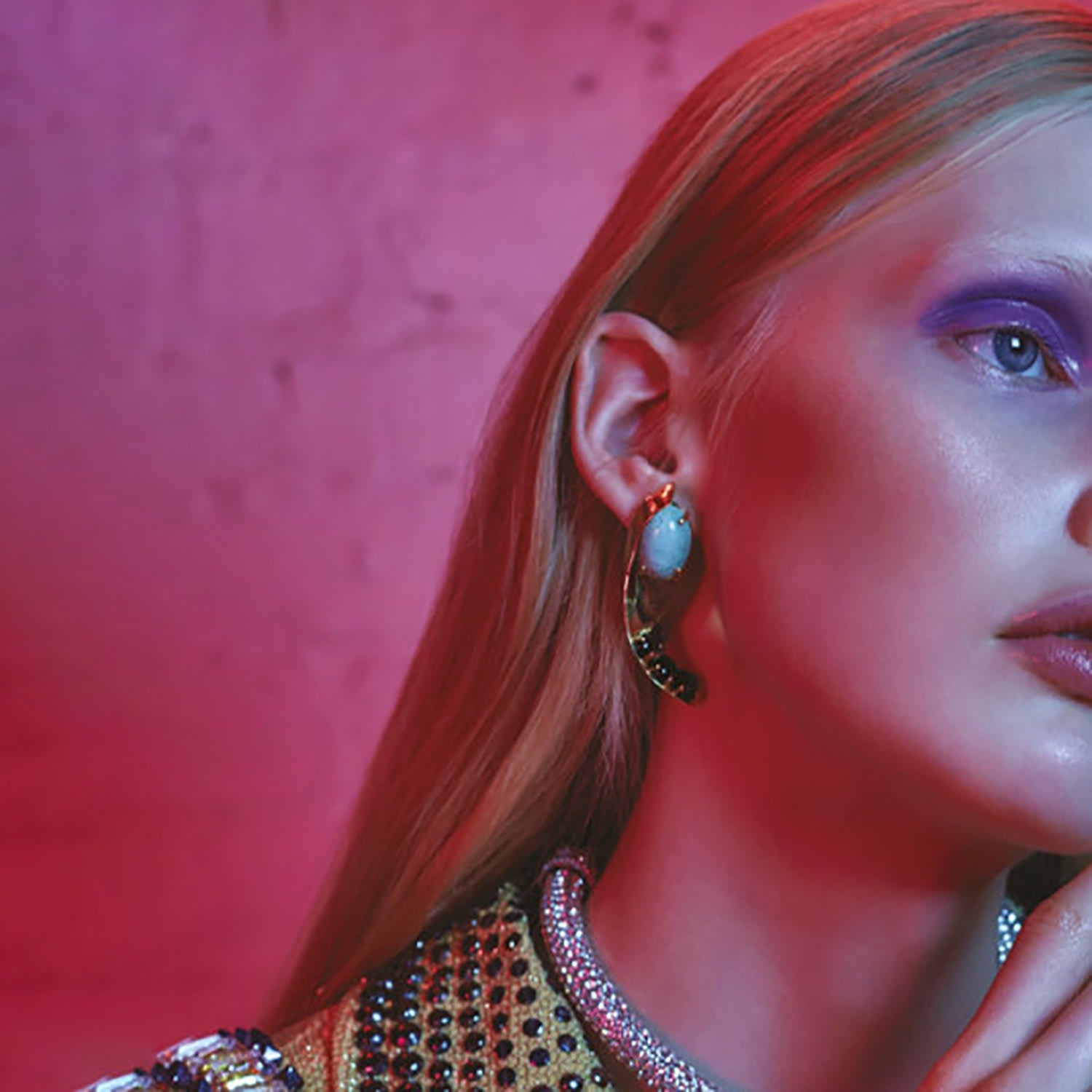 Apse Earring In Pine - Black