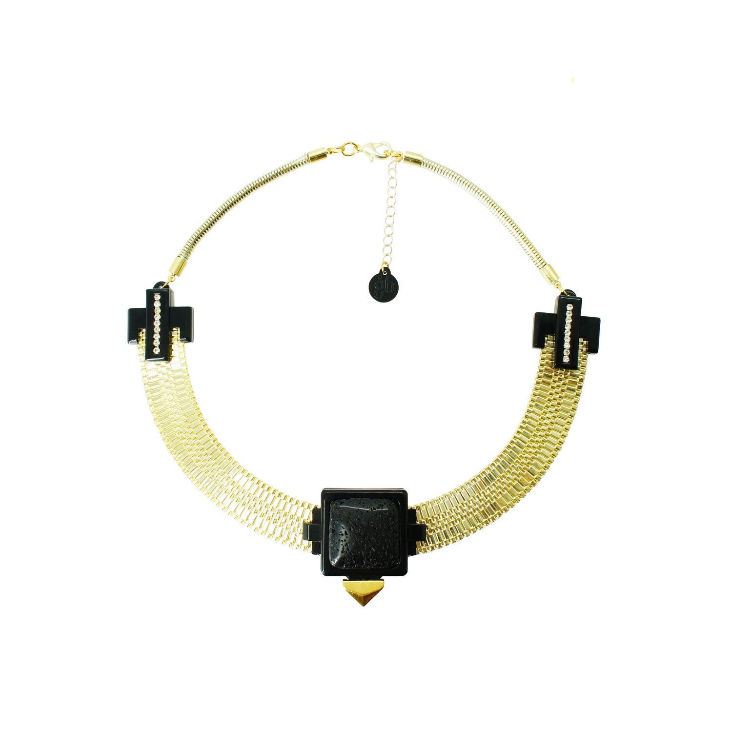 Necklace Minaret Black