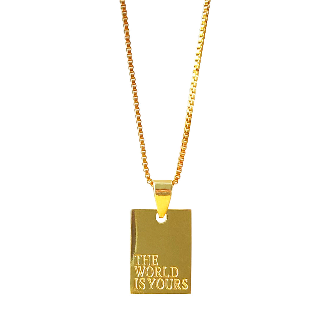 Necklace The World Is Yours