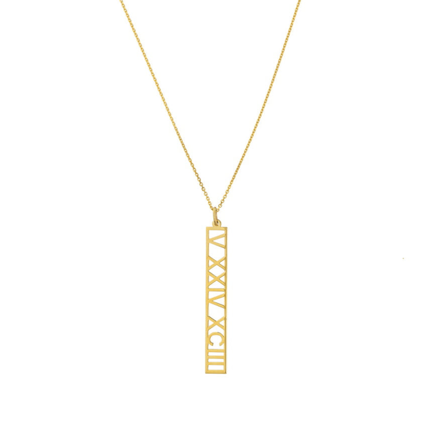 Necklace With Anniversary Date