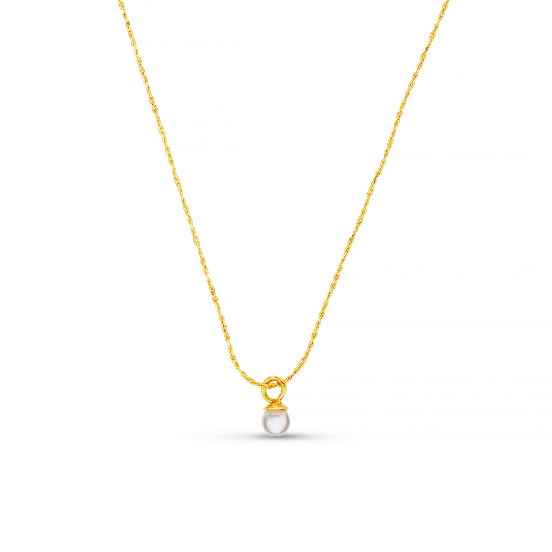 Fine Micro Pearl Collar Necklace