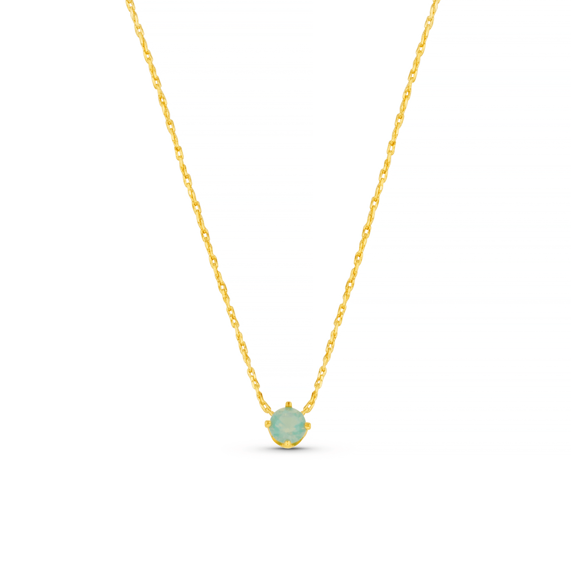 Fine Pacific Opal Collar Necklace