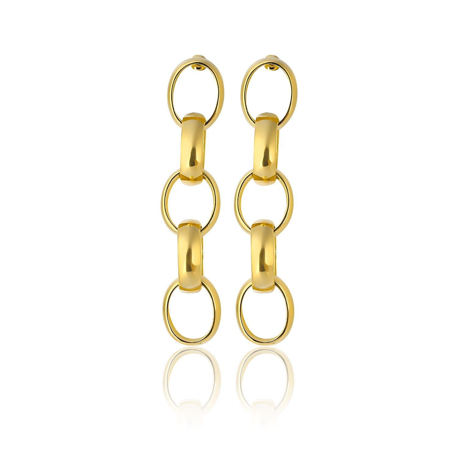 Neith Chain Drop Earrings