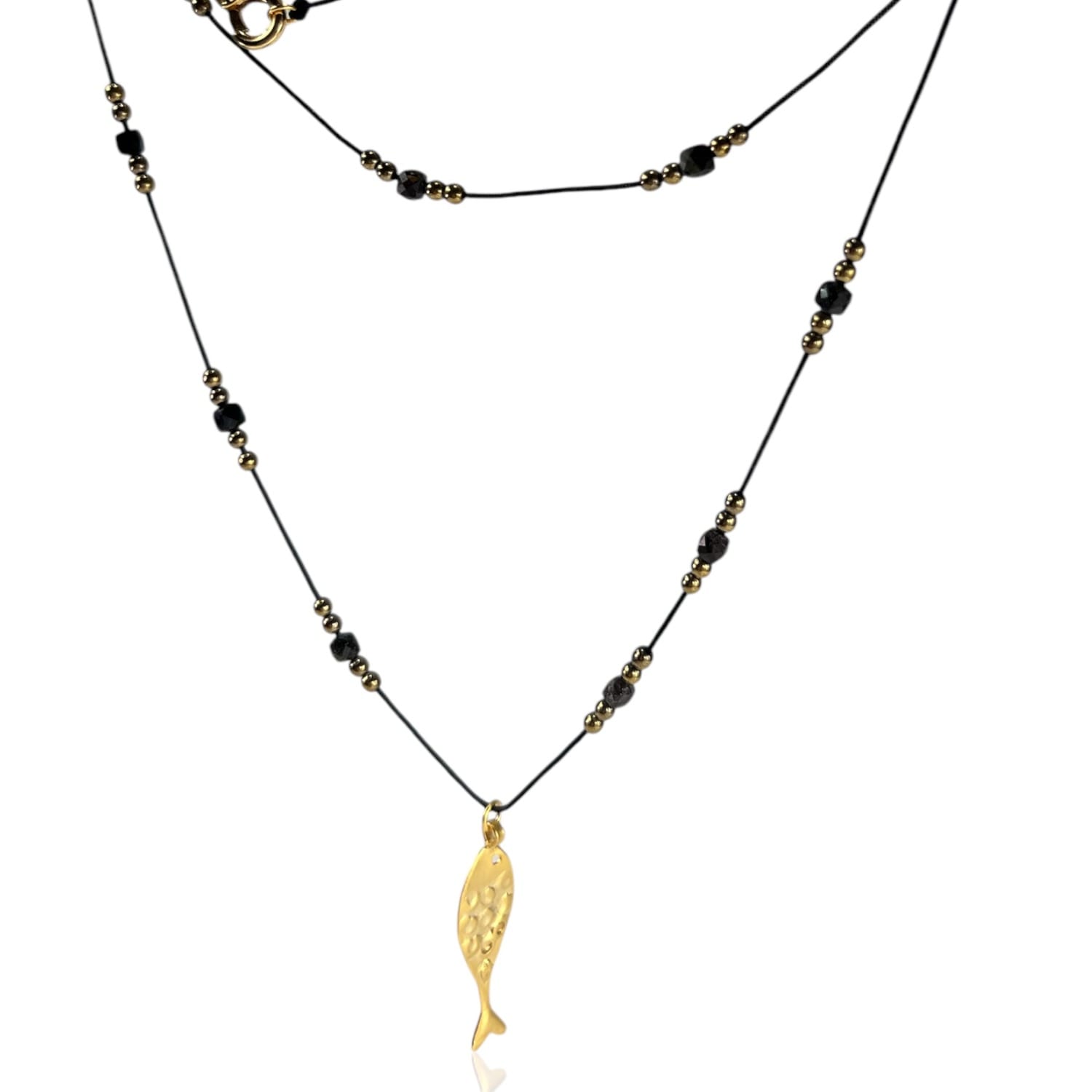 Nerida Hematite Necklace