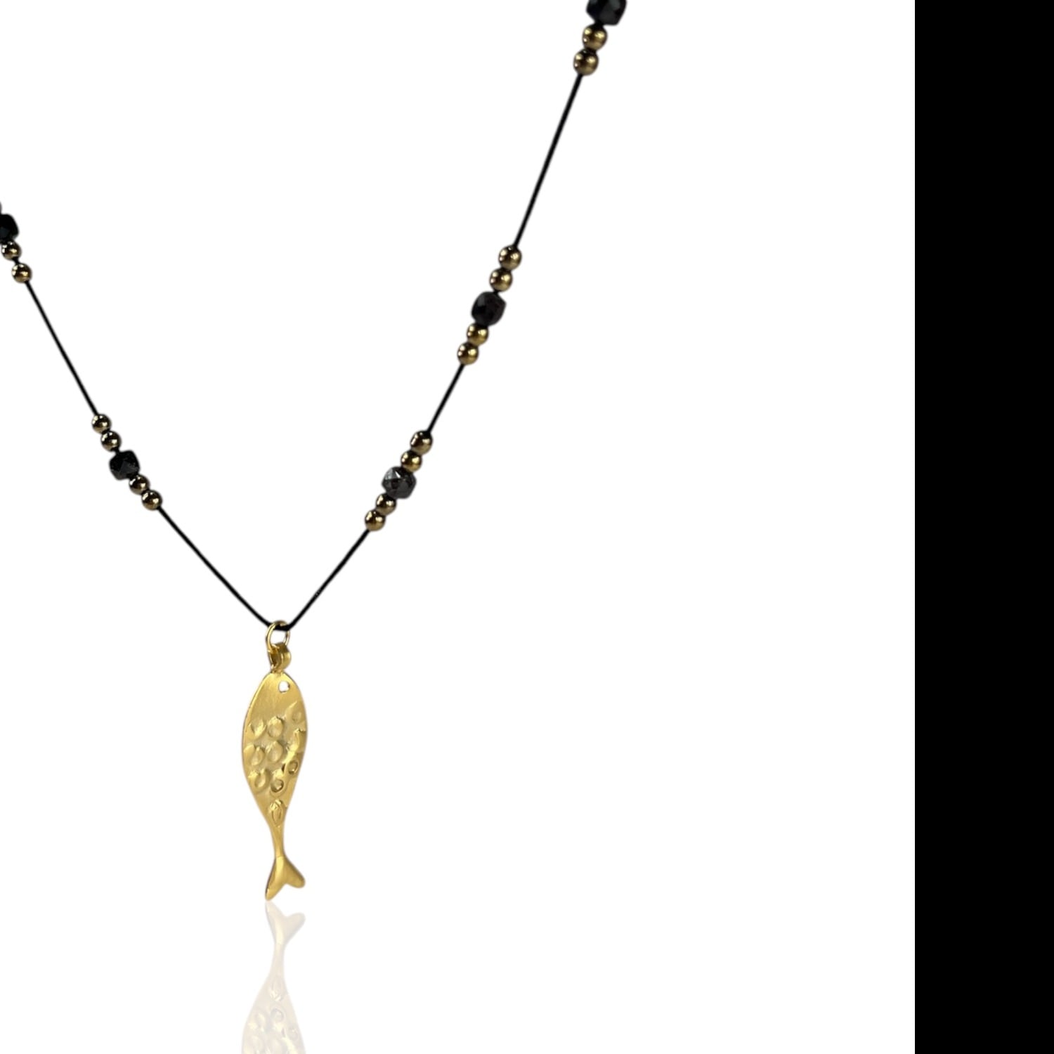 Nerida Hematite Necklace
