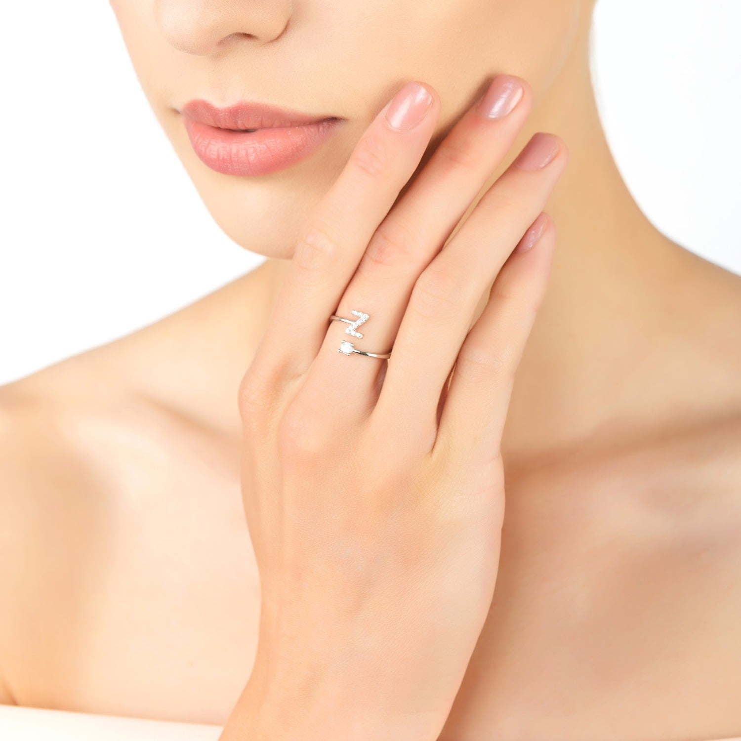 Initial Ring Silver Z