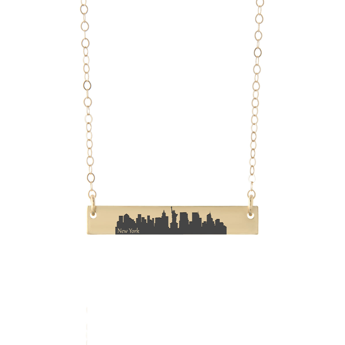 New York Necklace - New York Skyline Jewelry