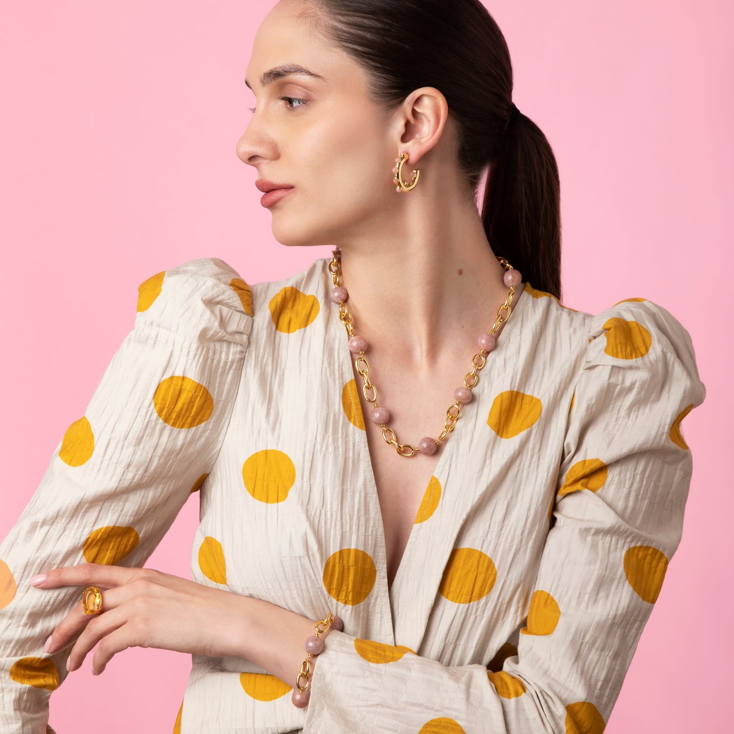 Nicky Hoops Pink Opal